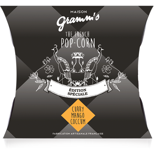 Schachteln mit 30g Karamell Curry Mango (30g)