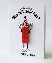 Construisons une carte postale d'anniversaire – Brique de construction LEGO