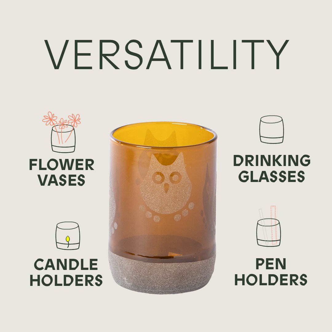 Drinking glasses Animal - Short (set of 6)