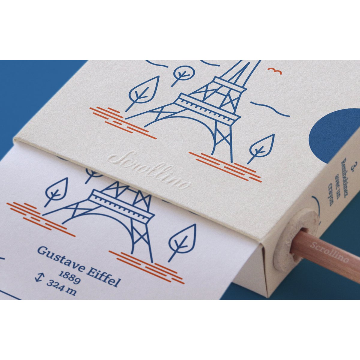 Toeristische cadeaugids - Scrollino PARIS Kleurplaten
