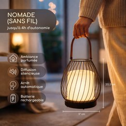 Wireless aroma diffuser