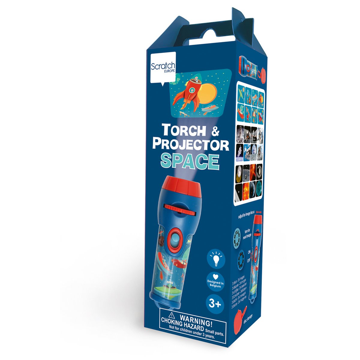 Projektionstaschenlampe - Weltraum