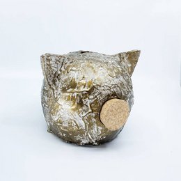 Keramik-Sparschwein - Grunge-Sammlung | Vintage Spardose Glas