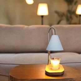 Zachte warmteverspreider - Candelia - elektrische brander voor geurkaars - geïntegreerde dimmer - decoratie en cadeau-idee