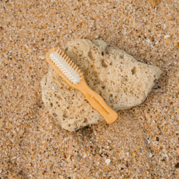 Bamboo Detangling Hairbrush | Plastic-Free | Vegan