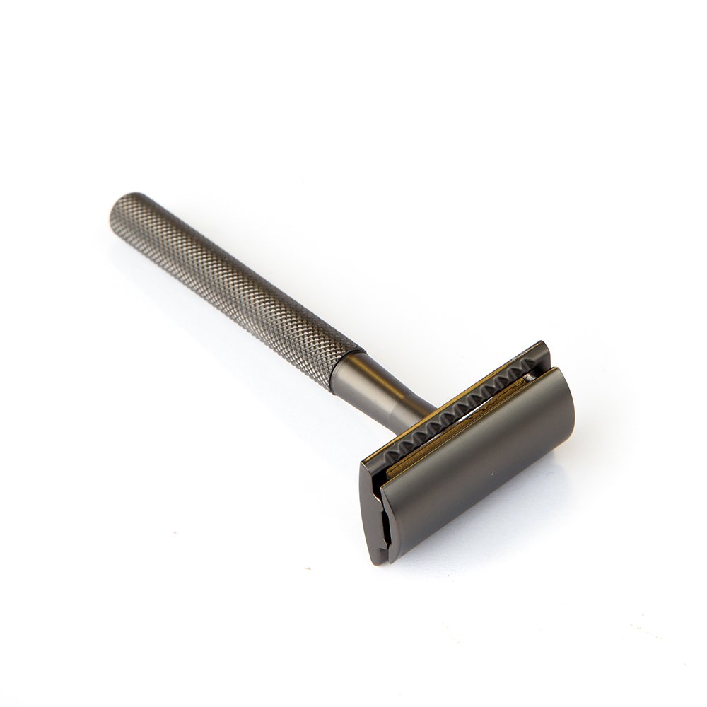 Safety Razor Anthracite | zero waste | Plastic free shaving