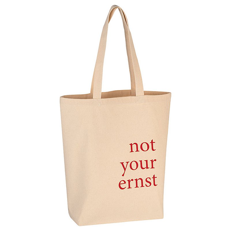 Baumwolltasche not your ernst