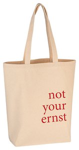 Baumwolltasche not your ernst