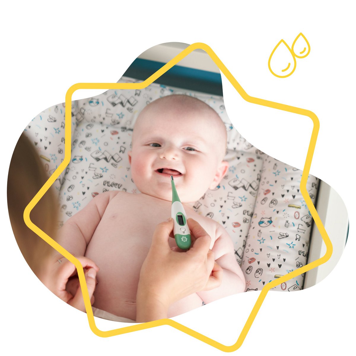 Ultra fast thermometer