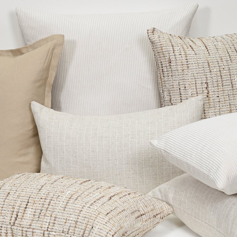Sandy Pinstripe - Fabric Cushion - 40 x 60