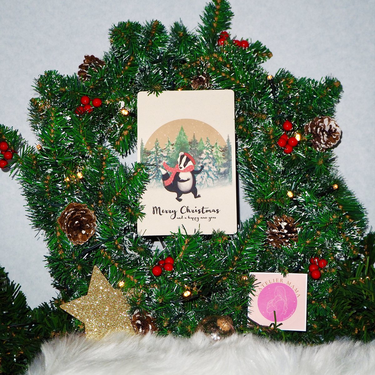 Christmas card 'Das Donna'