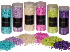 Deco sand, coarse grained, 6 colours ass.,