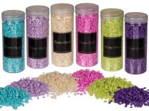 Deco sand, coarse grained, 6 colours ass.,