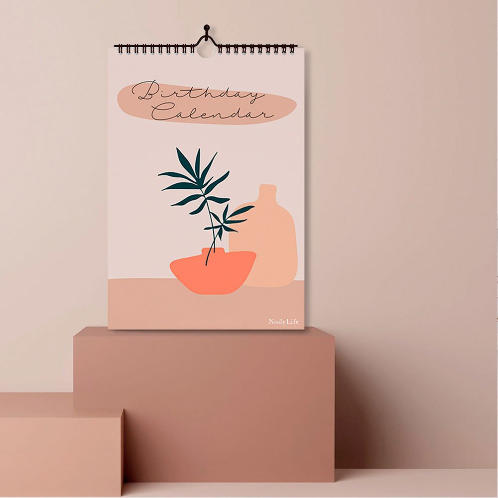 Birthday Calendar - Boho