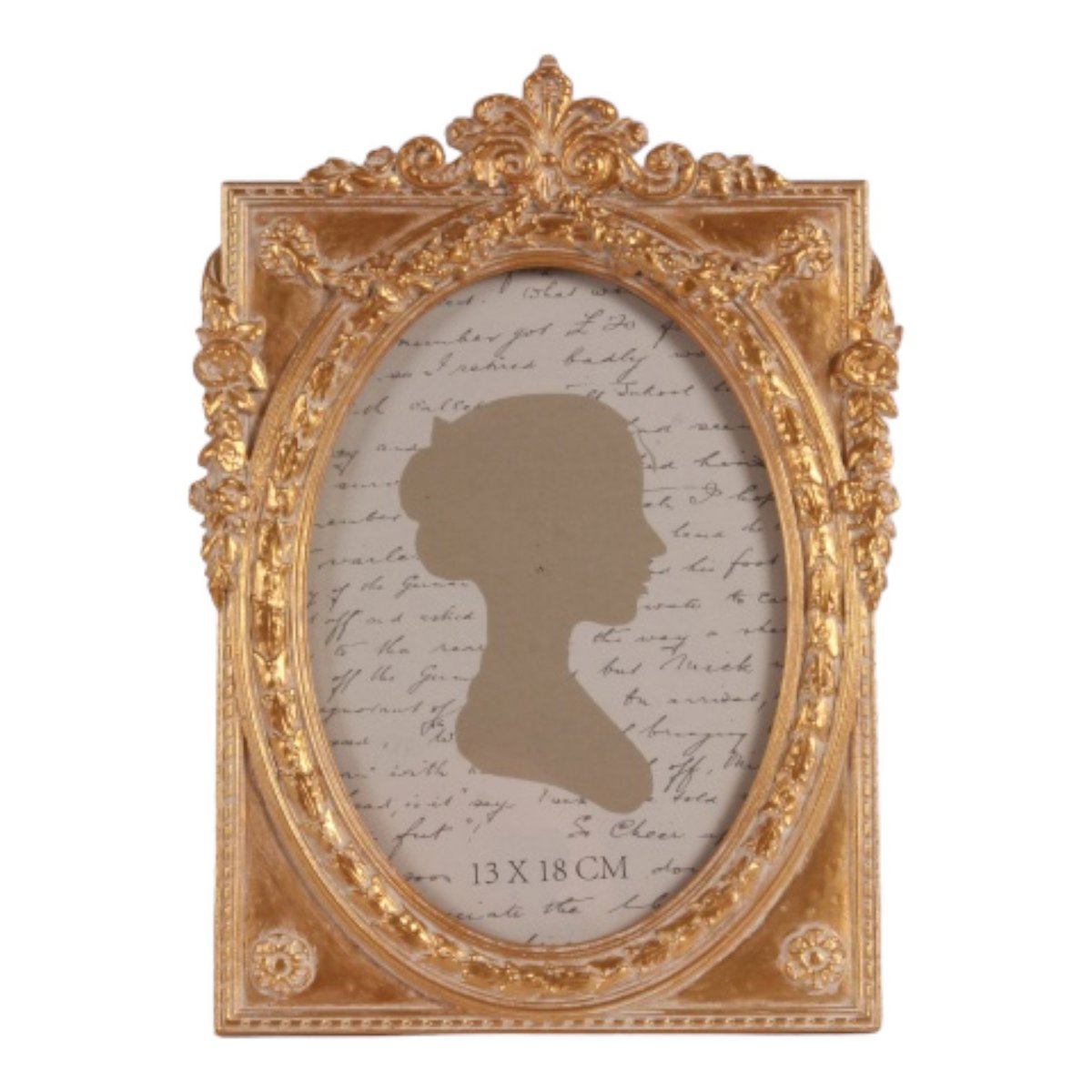 Photo Frame 13x18 cm - Gold - Resin