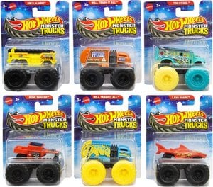 Hot Wheels Monster Truck Assortment – 1:70 Scale (Sold by 36 pieces)