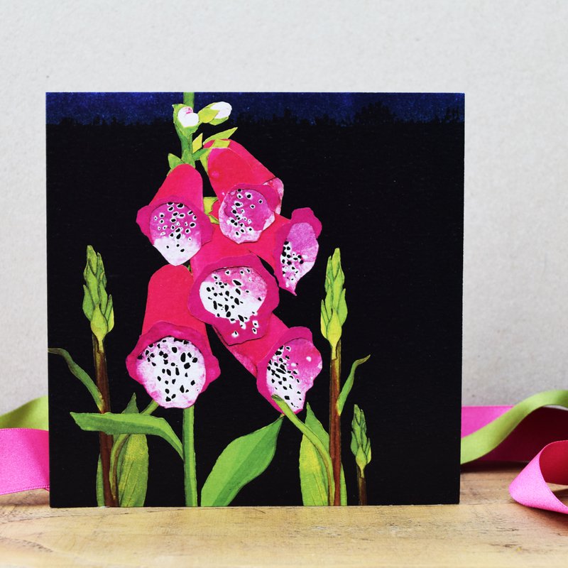 Foxglove Card (carte floreali)