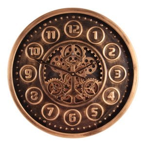 Wall Clock Elmont 46 cm - Gold - Round
