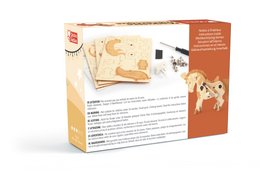 CAVALLO MECCANICO MODELLO IN LEGNO 3D