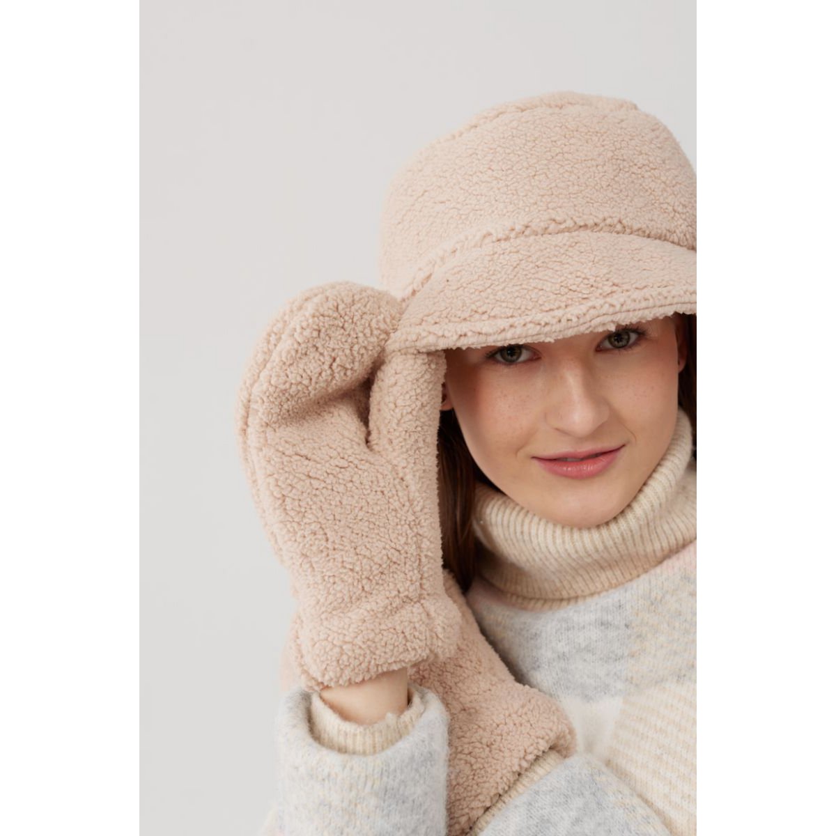 Single molly beige gloves