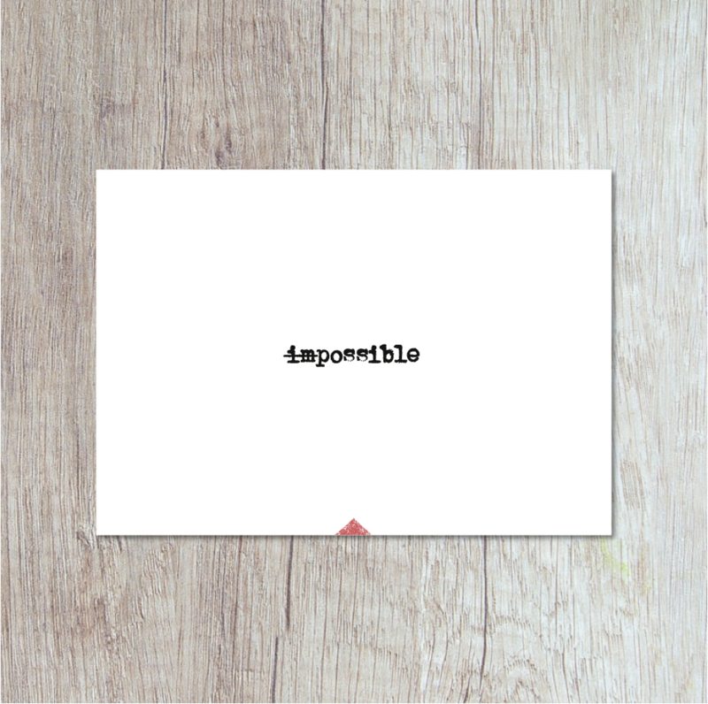 Cartolina | impossibile