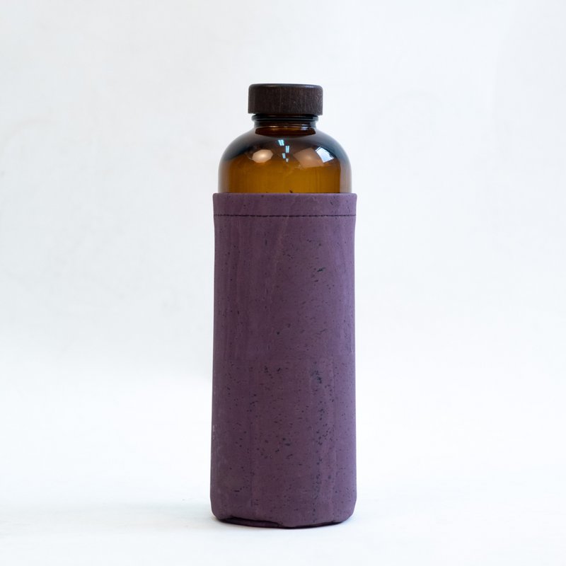 Water bottle - Purple cover - 600ml