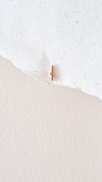 Minimalist gold line stud earrings, small geometric bar design, delicate everyday jewelry