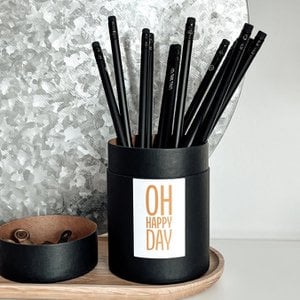Geschenkebox Happy Day | Stiftehalter mit Deckel