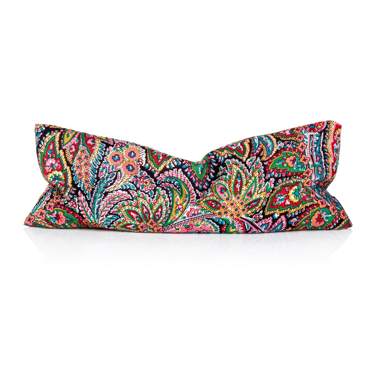 Relaxation Eye Pillow Red Paisley Pattern