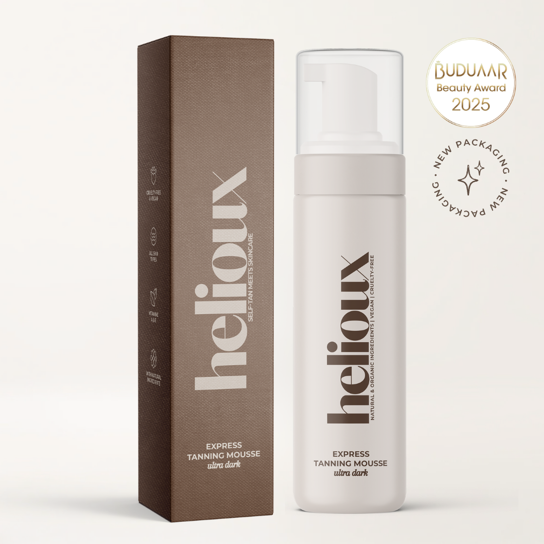 HELIOUX® EXPRESS SELF TAN MOUSSE DONKER