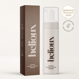 HELIOUX® EXPRESS SELF TAN MOUSSE MØRK