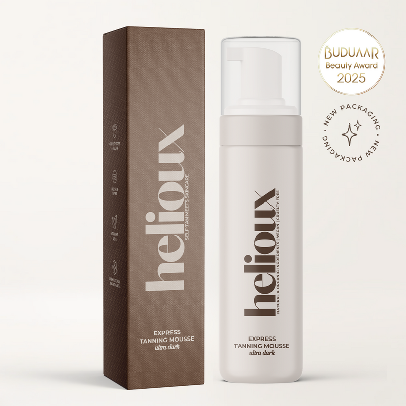 HELIOUX® EXPRESS SELF TAN MOUSSE MØRK