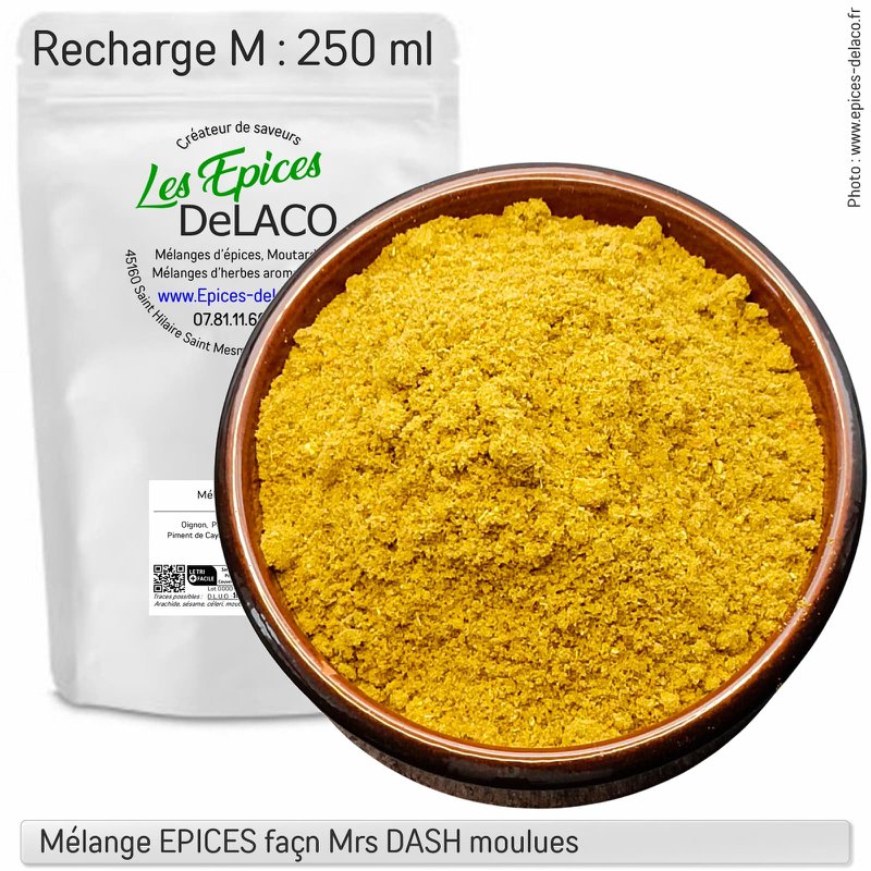 Ground Mrs DASH SPICES - blanding af krydderier og aromater