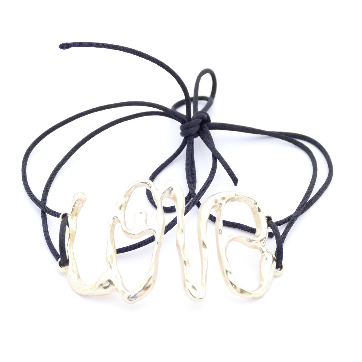 Choker kraag gouden ketting Love