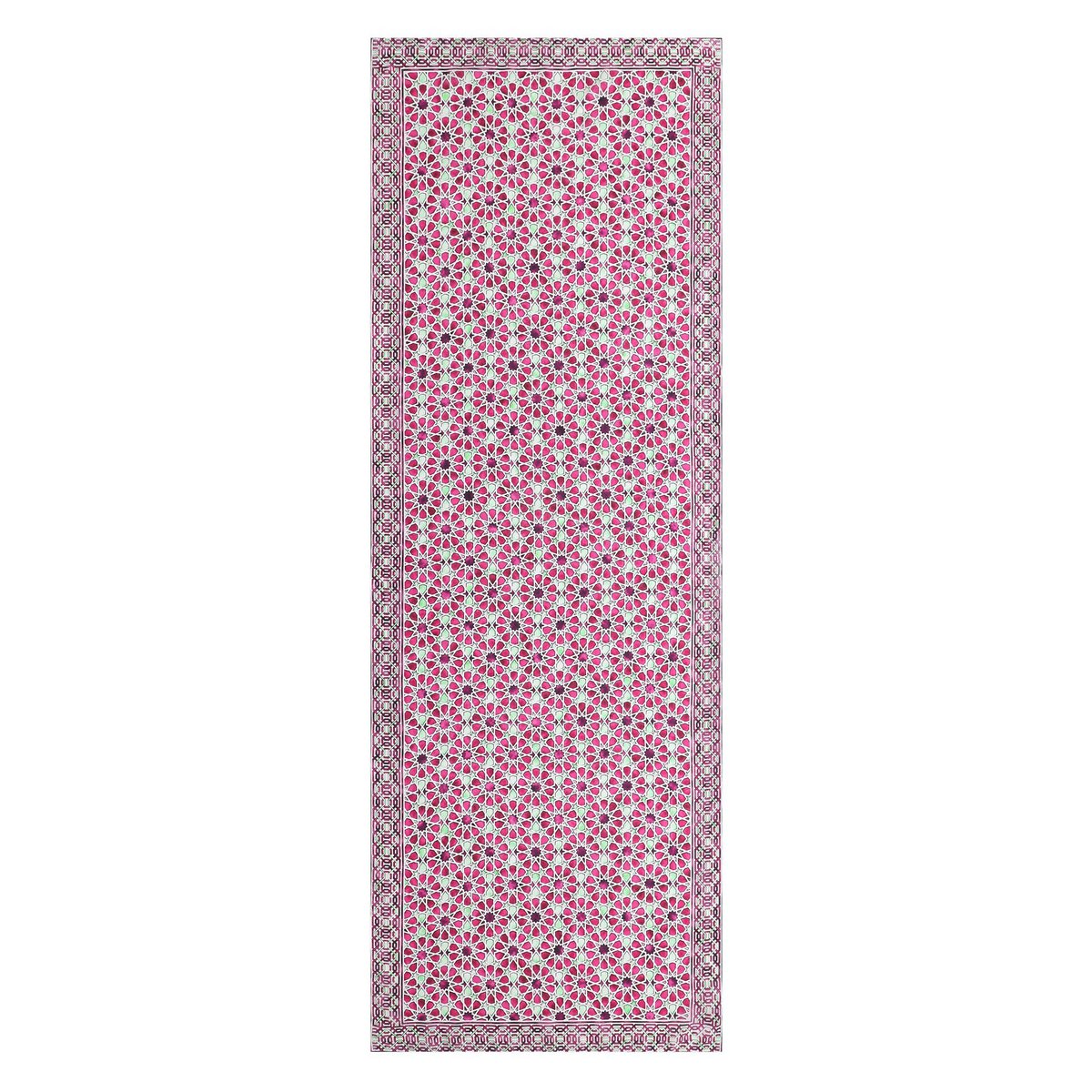 Long Pink Silk Scarf Fatima