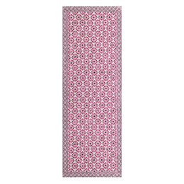 Long Pink Silk Scarf Fatima