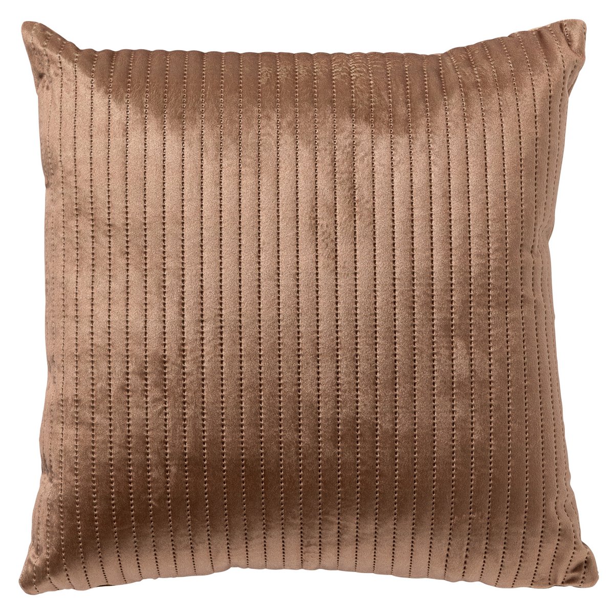 Dutch Decor DAVID - Cushion 40x40 cm - Tobacco Brown - Brown