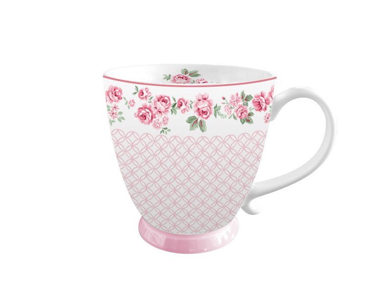 Taza de porcelana estampado Lucy 430 ml Isabelle Rose