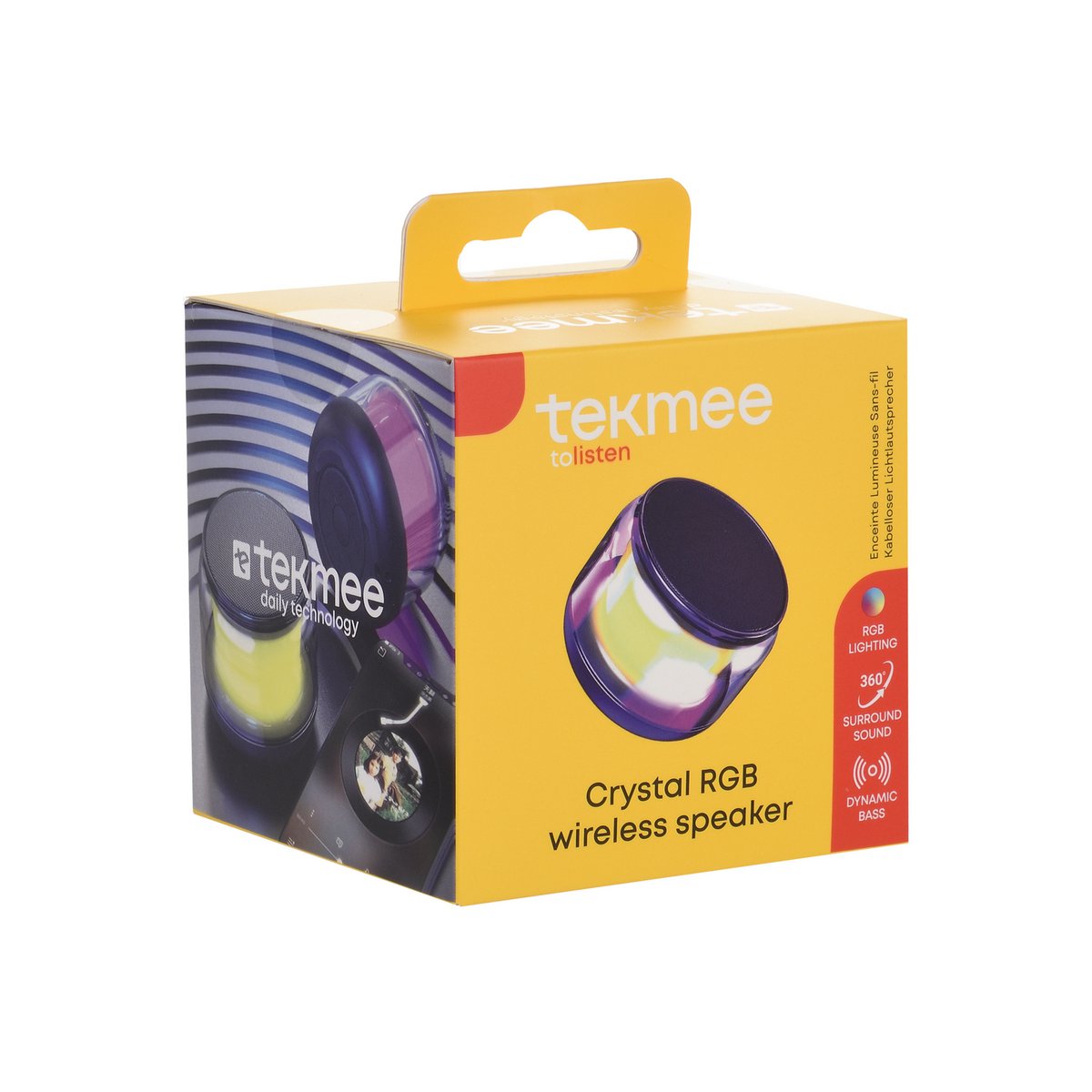 Tekmee Crystal RGB Wireless-Lautsprecher