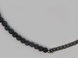 %2370 Pearl link necklace