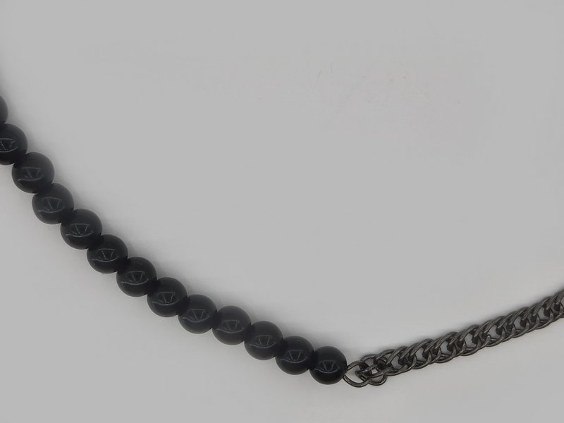 %2370 Pearl link necklace