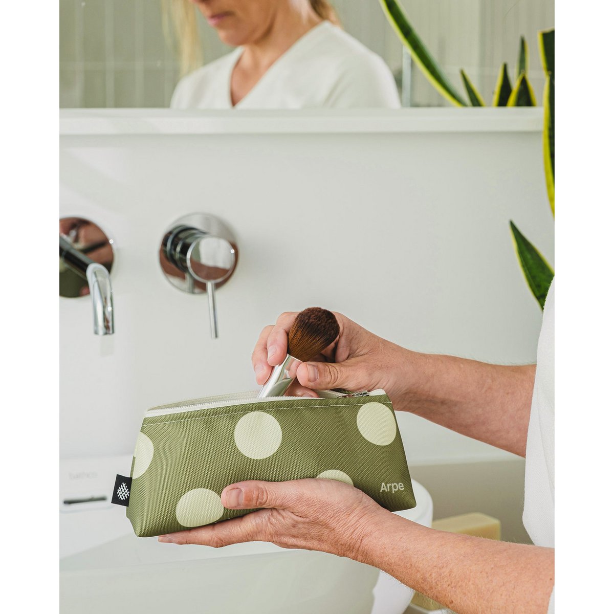 Water-Resistant XS Pouch Olive Green