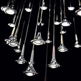 Lodes Rain Lámpara colgante LED gotas 7 Watt 1300 lm