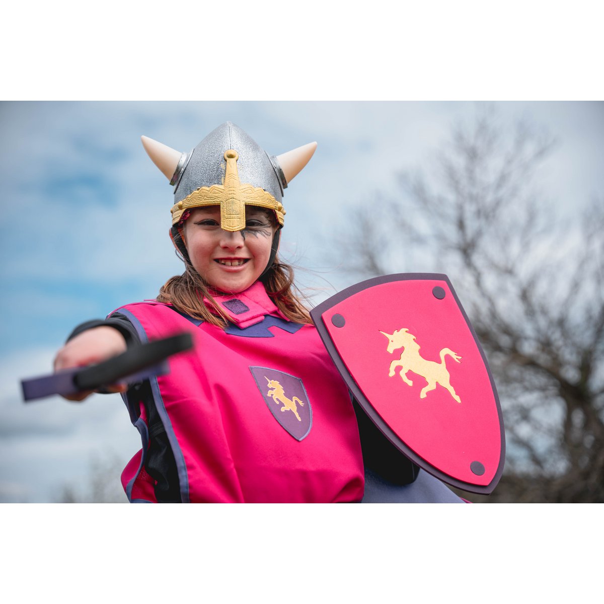 SWORD SOFTIK PINK + UNICORN POUCH - ST705F