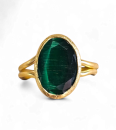 Anillo Resplandor Esmeralda