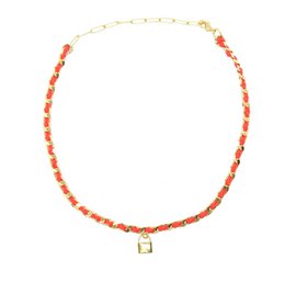 COLLIER COUTURE MOYENNE MAILLE