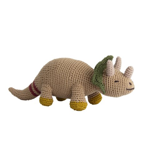 Crochet Triceratops