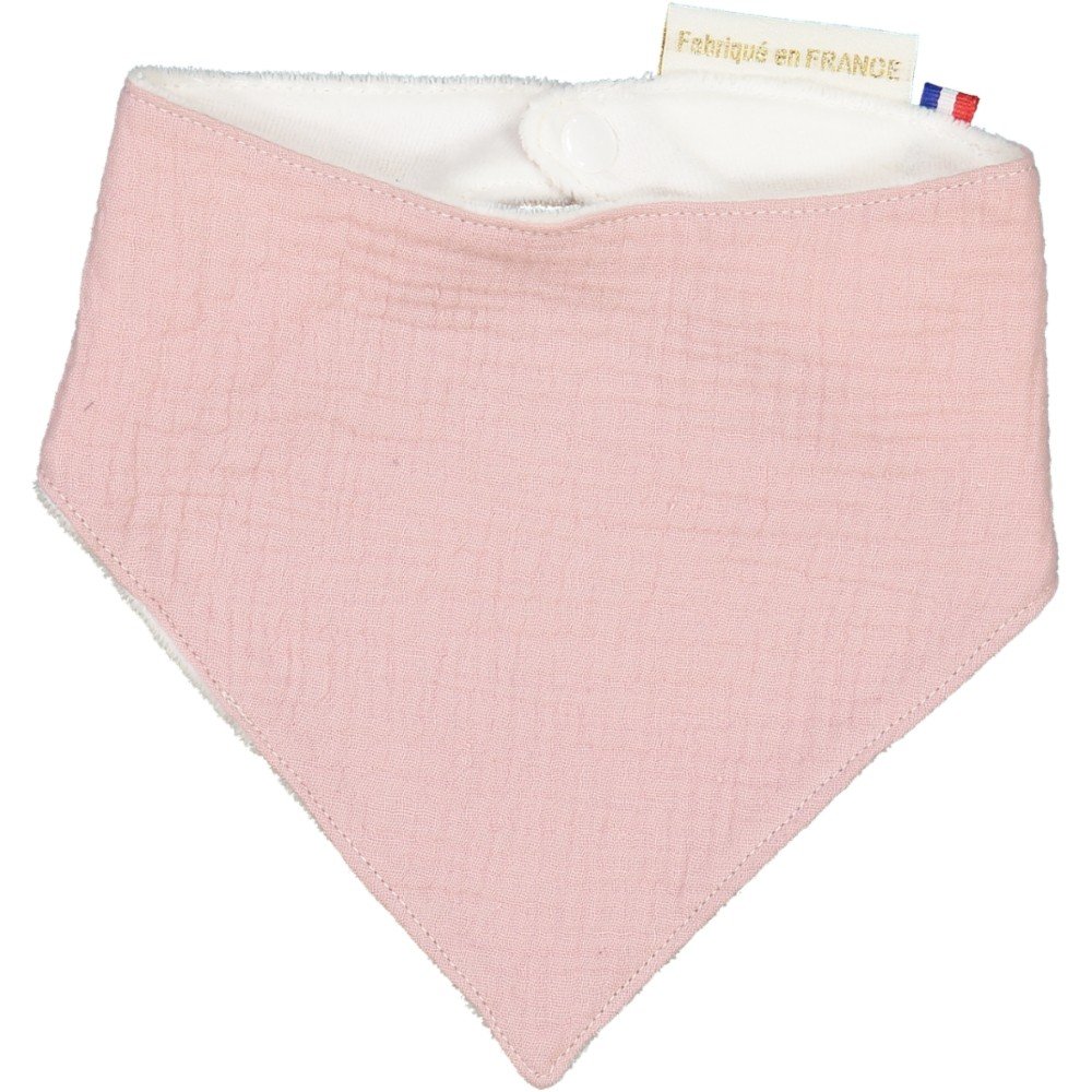 Cotton gauze bandana bib