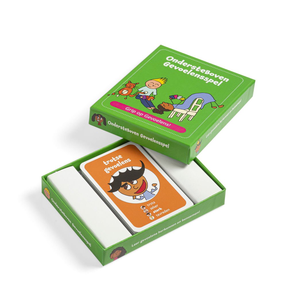 Juego de sentimientos al revés: agarre los sentimientos