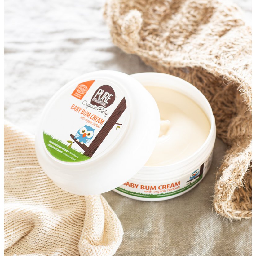 Baby Bum Cream With Organic Boabab